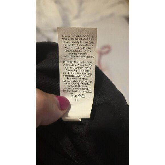 Avia Sports Bra Womens Size XL Black Performance NWT Workout Gym Pickleball - Picture 11 of 12